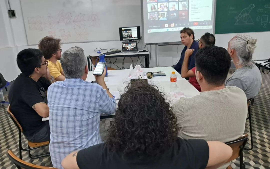 SARJ e FNA participam de reunião preparatória do RENACE na ESDI para seminário nacional sobre canteiros experimentais