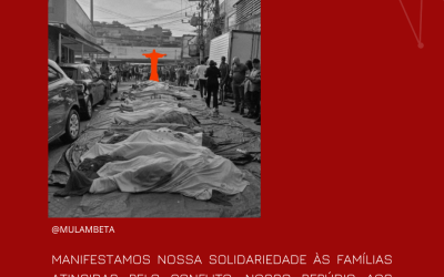 NOTA DE REPÚDIO E MANIFESTAÇÃO DE SOLIDARIEDADE