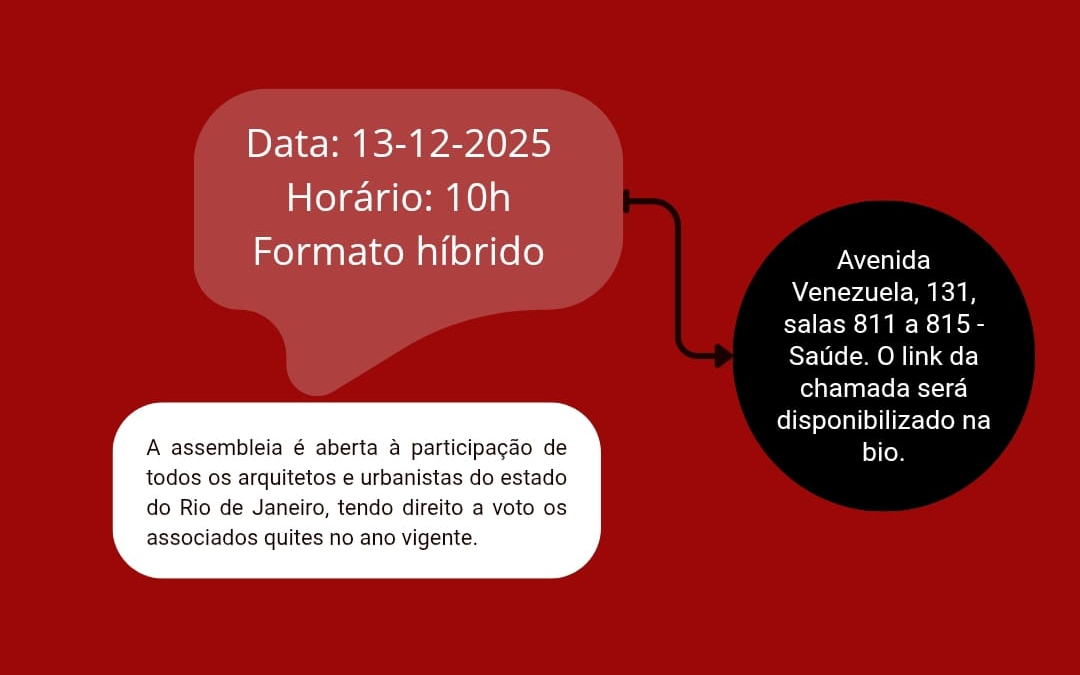 Convocação para última Assembleia Geral Ordinária de 2025